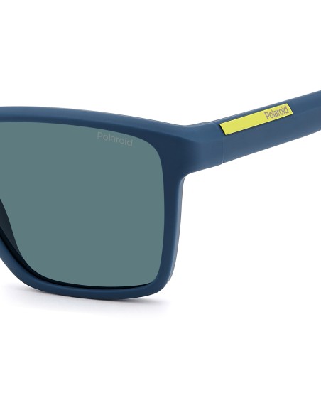 SUNGLASSES FRAMES POLAROID - PLD 2167/S - MATTE BLUE YELLOW - 56