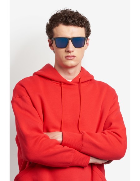 SUNGLASSES FRAMES POLAROID - PLD 2167/S - MATTE BLACK BLUE - 56