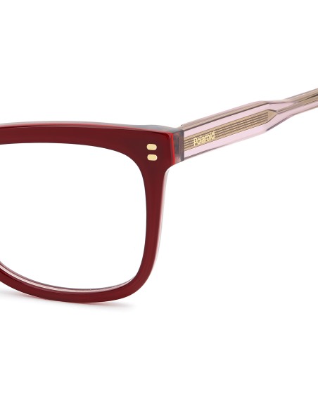 OPTICAL FRAMES POLAROID - PLD D586 - RED - 54
