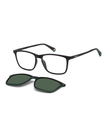 SUNGLASSES FRAMES POLAROID - PLD 7037/S - MATTE BLACK YELLOW - 60