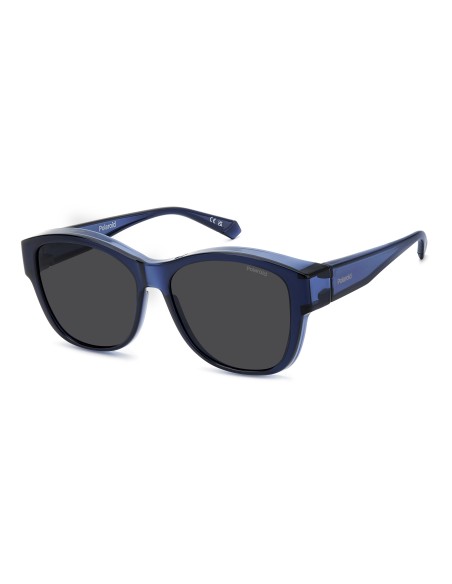 SUNGLASSES FRAMES POLAROID - PLD 7047/S - MATTE BLACK BLUE - 99