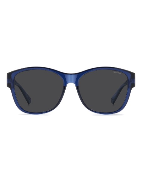 SUNGLASSES FRAMES POLAROID - PLD 7047/S - MATTE BLACK BLUE - 99