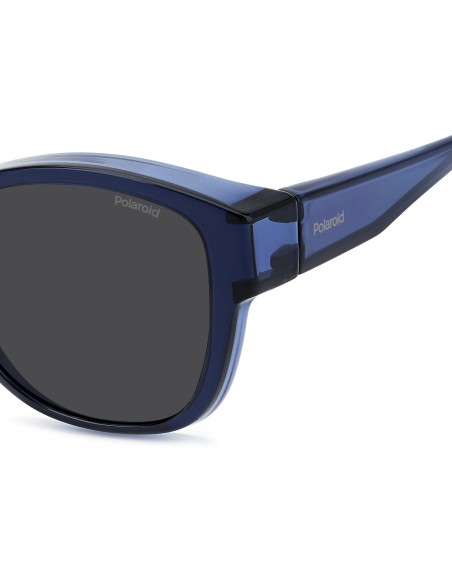 SUNGLASSES FRAMES POLAROID - PLD 7047/S - MATTE BLACK BLUE - 99