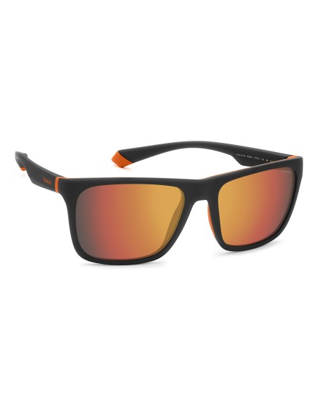 SUNGLASSES FRAMES POLAROID - PLD 7047/S - MATTE BLACK ORANGE - 99