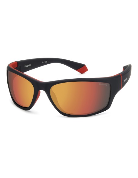 SUNGLASSES FRAMES POLAROID - PLD 2141/S - MATTE BLACK YELLOW - 57