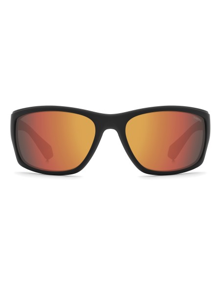 SUNGLASSES FRAMES POLAROID - PLD 2141/S - MATTE BLACK YELLOW - 57