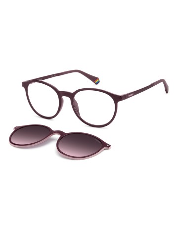 SUNGLASSES FRAMES POLAROID - PLD 7040/S - MATTE BLACK YELLOW - 59 2