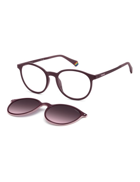 SUNGLASSES FRAMES POLAROID - PLD 7040/S - MATTE BLACK YELLOW - 59