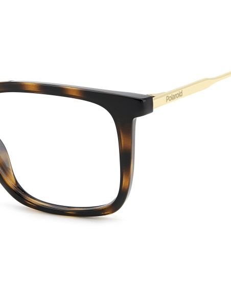 OPTICAL FRAMES POLAROID - PLD D565 - BURGUNDY 2 - 53