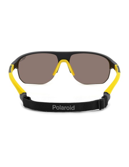 SUNGLASSES FRAMES POLAROID - PLD 7058/S - MATTE BLACK BLUE - 64