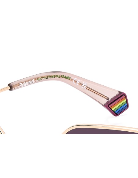 SUNGLASSES FRAMES POLAROID - PLD 6239/S/X - PINK - 51