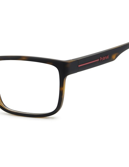 OPTICAL FRAMES POLAROID - PLD D569 - MATTE BLACK GREY - 57