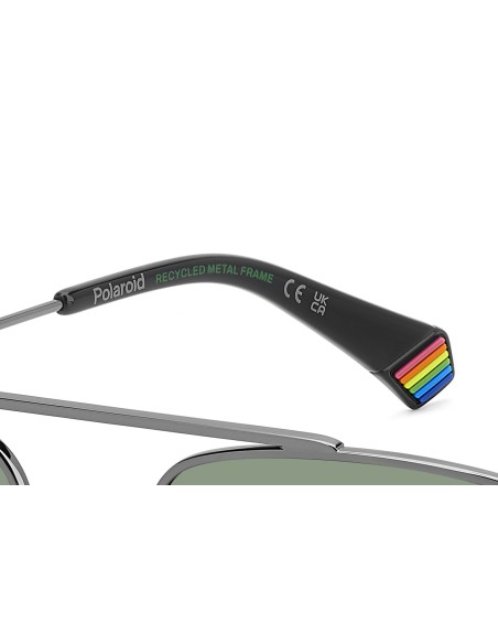 SUNGLASSES FRAMES POLAROID - PLD 6235/S/X - BLUE POLARIZED - 56