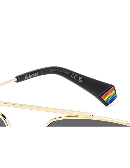 SUNGLASSES FRAMES POLAROID - PLD 6235/S/X - YELLOW POLARIZED - 56