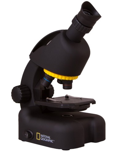 Microscopio Bresser National Geographic 40–640x  con adattatore per fotocamera