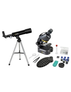 Telescopio National Geographic 50/360 AZ  e  Microscopio con supportto per smartphone