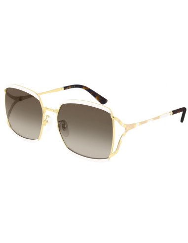 Gucci - GG0593SK - 003 ivory gold brown - 59