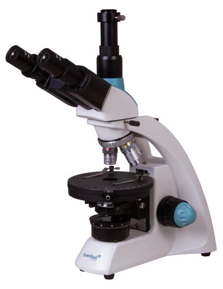 Microscopio trinoculare Levenhuk 500T POL