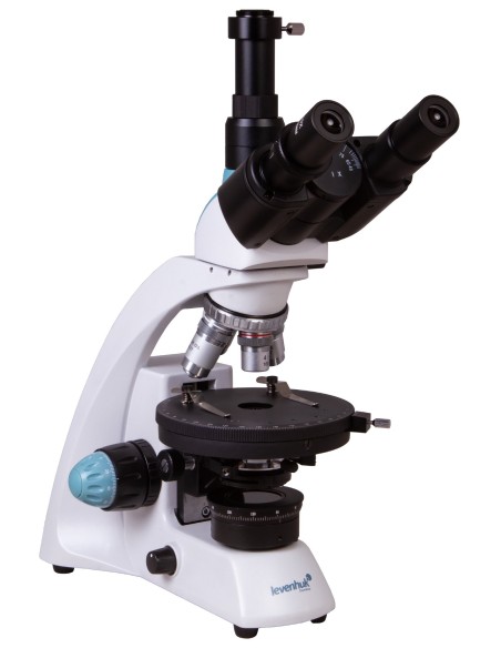 Microscopio trinoculare Levenhuk 500T POL