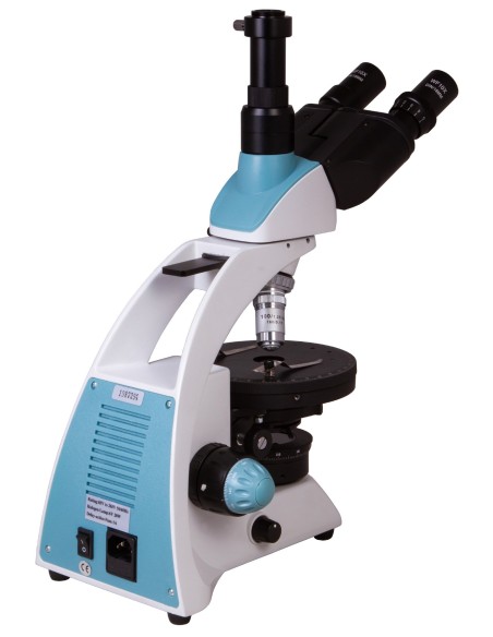 Microscopio trinoculare Levenhuk 500T POL
