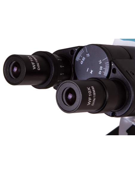Microscopio trinoculare Levenhuk 500T POL