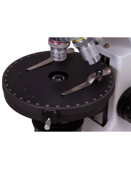 Microscopio trinoculare Levenhuk 500T POL