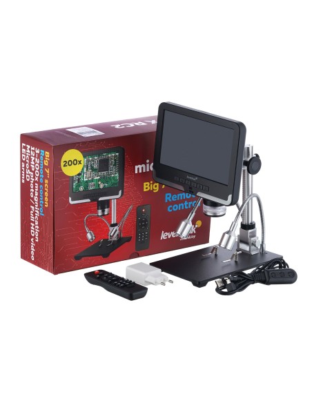 Microscopio con telecomando Levenhuk DTX RC2