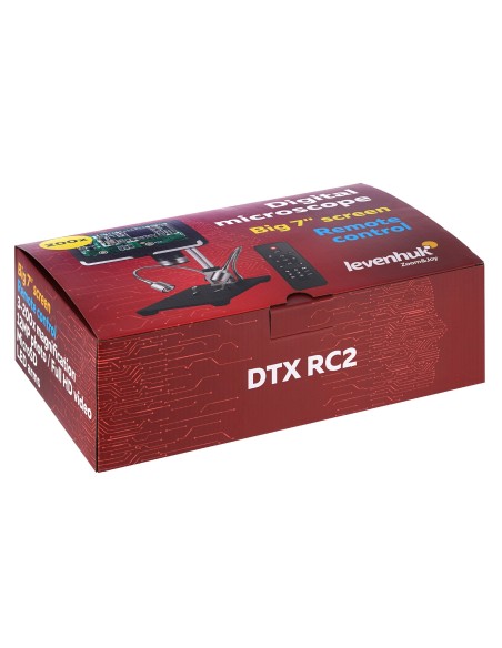 Microscopio con telecomando Levenhuk DTX RC2