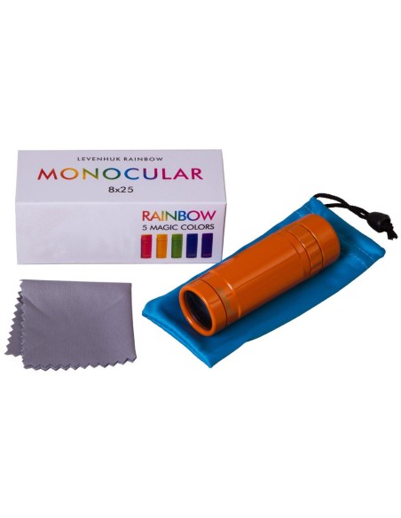 Monocolo Levenhuk Rainbow 8x25, arancio