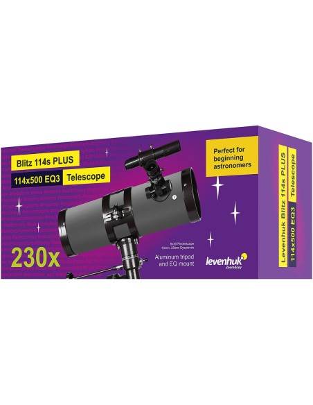 Telescopio Levenhuk Blitz 114s PLUS