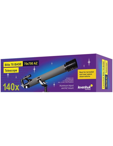 Telescopio Levenhuk Blitz 70 BASE