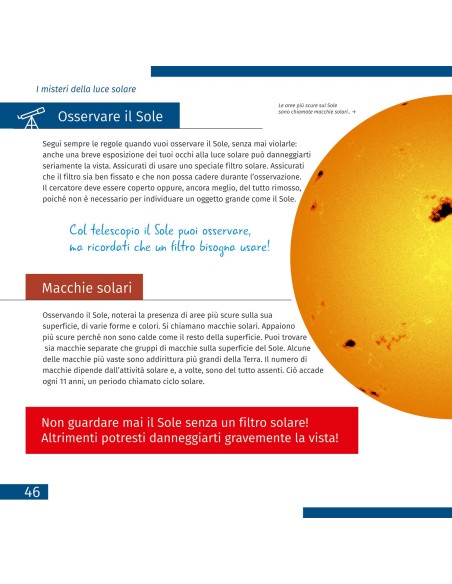 Spazio. Vuoto non-vuoto. Libro educativo