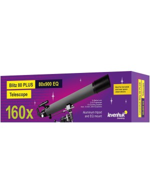 Telescopio Levenhuk Blitz 80 PLUS 2