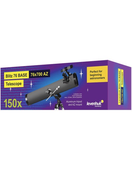 Telescopio Levenhuk Blitz 76 BASE
