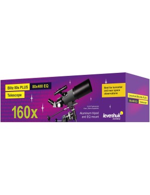 Telescopio Levenhuk Blitz 80s PLUS 2