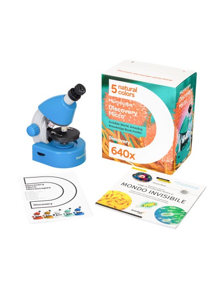 Microscopio Discovery Micro Gravity con libro