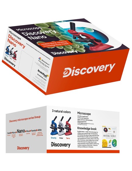Discovery Nano Polar Microscope with book