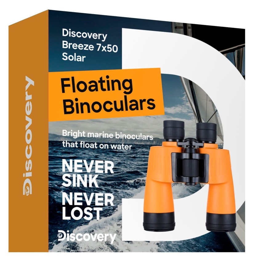 Discovery Breeze 7x50 Solar Floating Binoculars