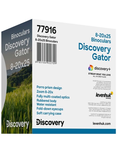 Binocolo Discovery Gator 8–20x25