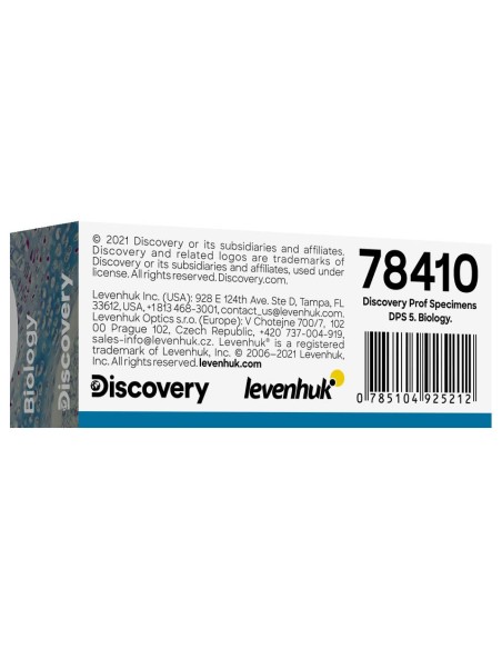 Set di micropreparati Discovery Prof DPS 5. “Biologia”