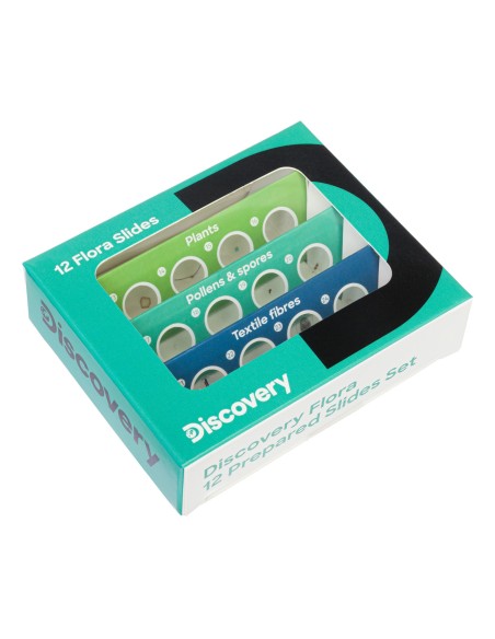 Discovery Flora Set con 12 vetrini preparati