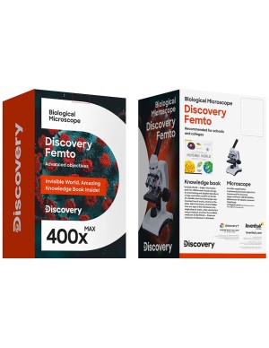Microscopio Discovery Femto Polar con libro 2