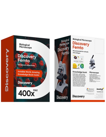 Microscopio Discovery Femto Polar con libro