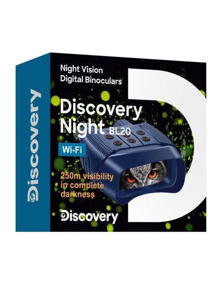 Visore notturno binoculare digitale Discovery Night BL20 con treppiede