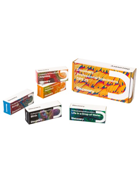 Set di micropreparati Discovery Prof DPS 5. “Mondo anfibio”