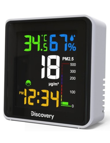 Stazione meteorologica Discovery Report WA30 con monitor del particolato nell’aria