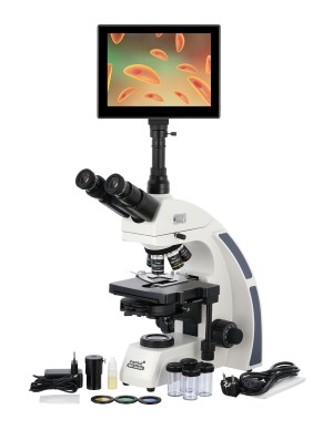 Microscopio trinoculare digitale Levenhuk MED D45T LCD 2