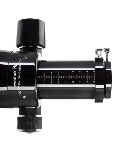 Tubo ottico con doppietto Levenhuk Ra R80 ED Carbon