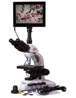 Microscopio digitale trinoculare Levenhuk MED D25T LCD 2