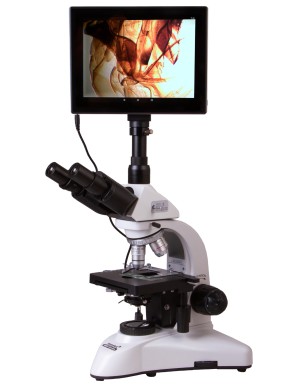 Microscopio trinoculare digitale Levenhuk MED D20T LCD